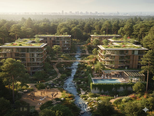 청수행정타운 중심 생활권